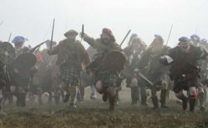 The HIghland Charge, a challenge to defend against on level ground. Considerably harder downhill of it.